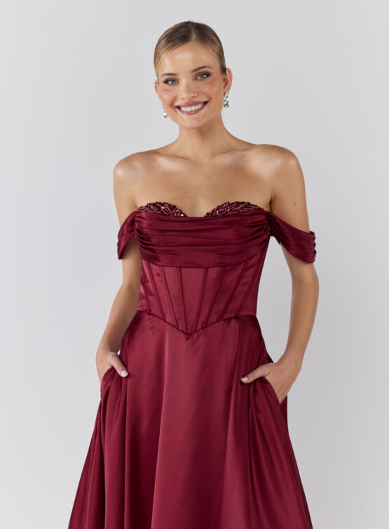 Cosette PO2628 Wine Tania Olsen Formal 511